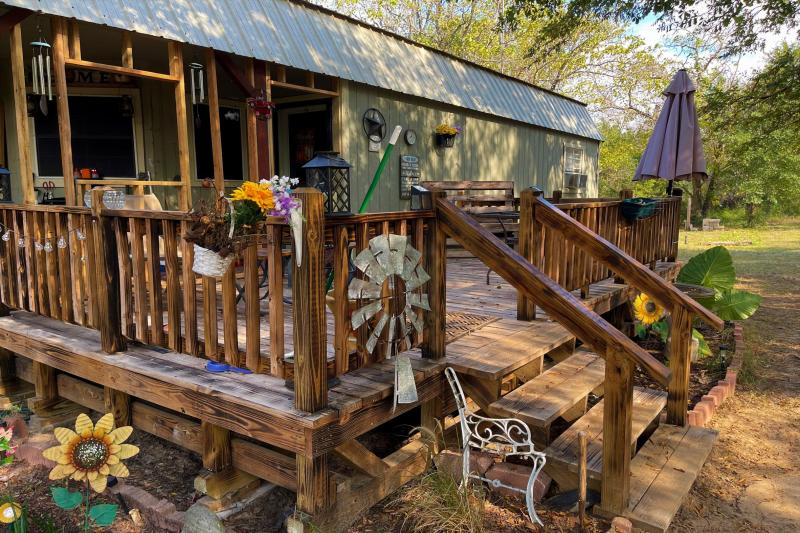 Rachel Anderson 72 Fairfield1/1 Cabin on approx. 4.98 acres in Wildwood, road frontage on 3